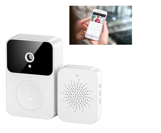 Išmanusis durų skambutis su kamera